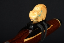 Snakewood Native American Flute, Minor, Mid A-4, #F16H